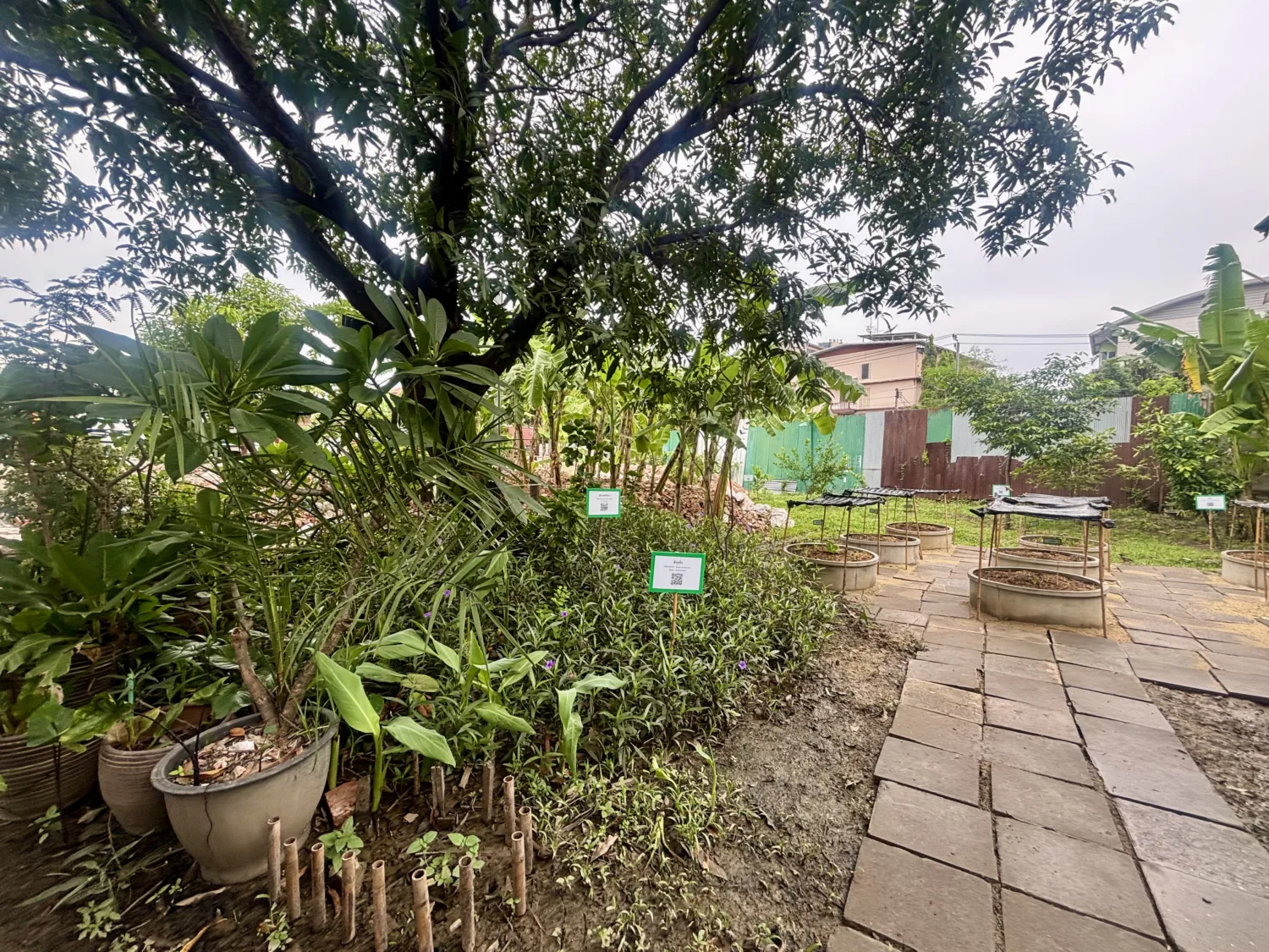 สวนที่ว่างเอกชน ซอยจรัญสนิทวงศ์ 46 (สวนแผ่นดินทองแห่งปัญญา)