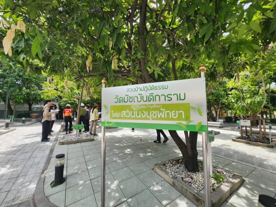 สวนป่าวัดมัชณันติการาม