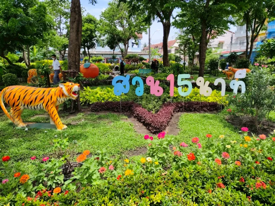 สวนหย่อมข้างคลองแจงร้อน(สวนธนเฟส3)(Pocket park)